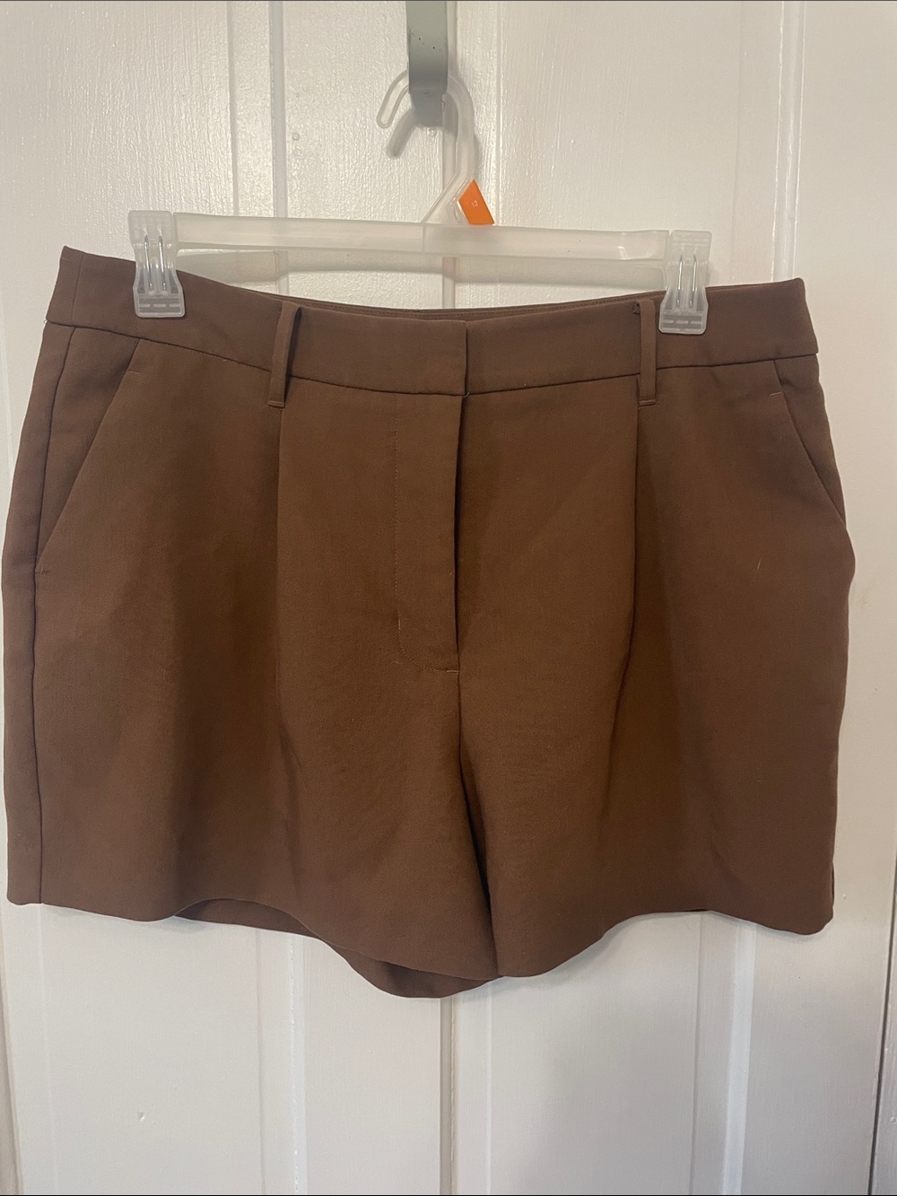 Nine West Brown Tailored Bermuda Shorts